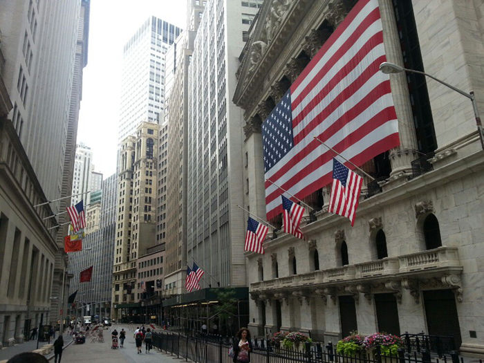 纽约旅游必去的十大景点7--华尔街（Wall Street）